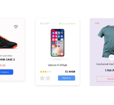 Оформление карточек товара